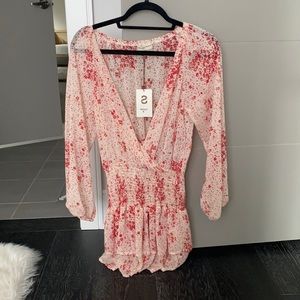 Floral mini dress
